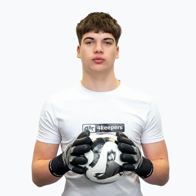 Detské brankárske rukavice 4keepers Elite Drake NC Jr 8