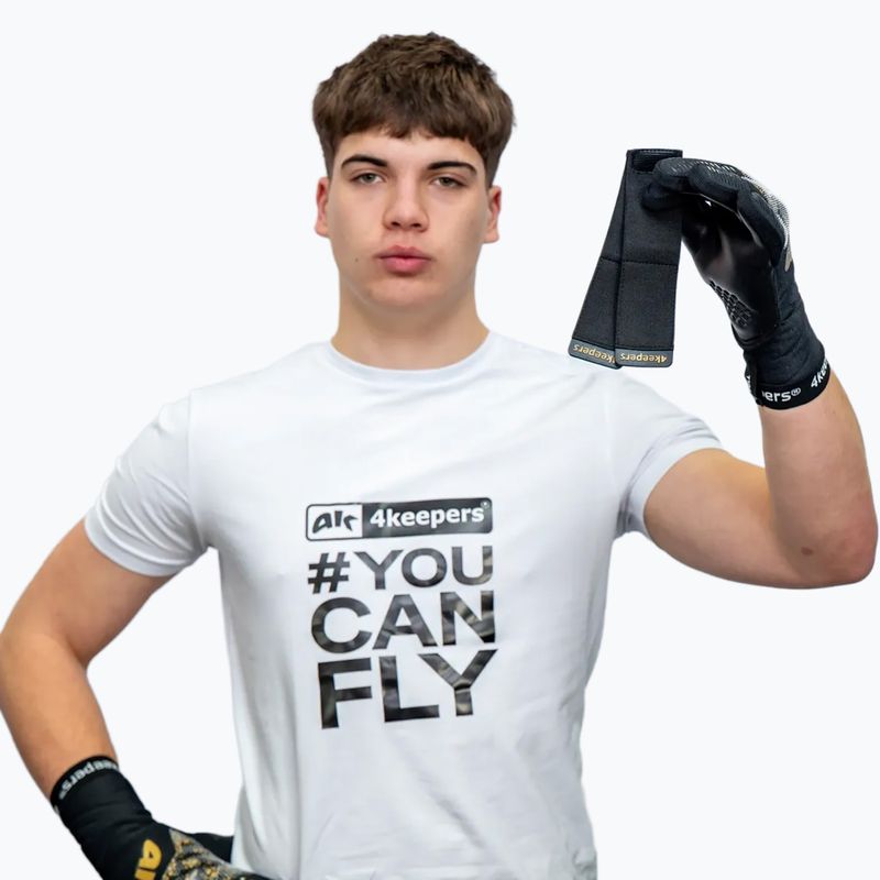 Detské brankárske rukavice 4keepers Elite Drake NC Jr 9