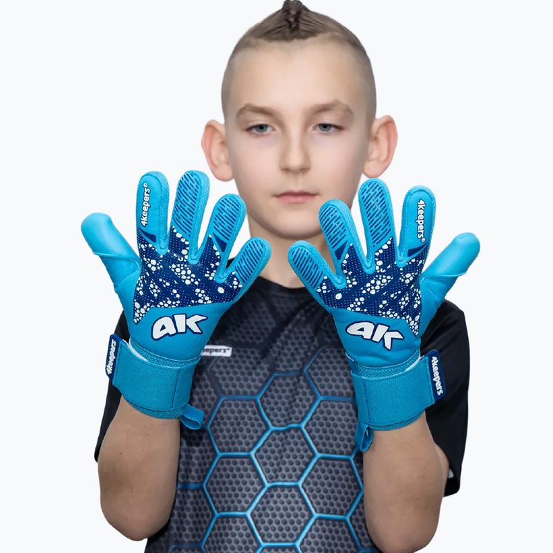 Detské brankárske rukavice 4keepers Elite Nox NC Jr 8