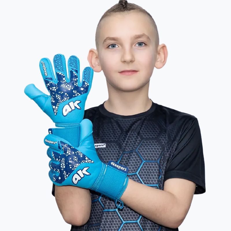 Detské brankárske rukavice 4keepers Elite Nox NC Jr 9