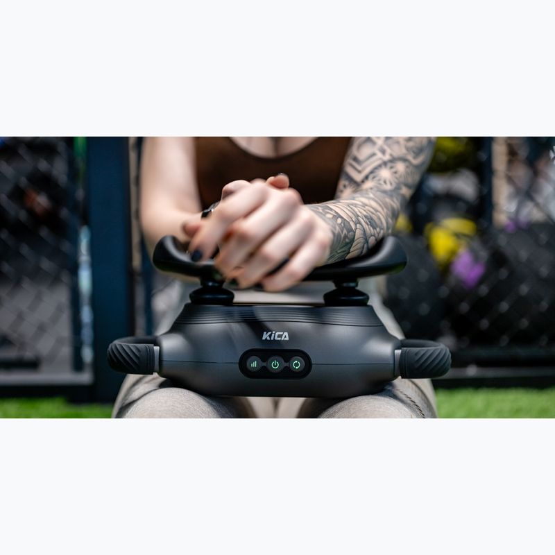 Multifunkčný masážny prístroj KiCA OmniVibe brown 12