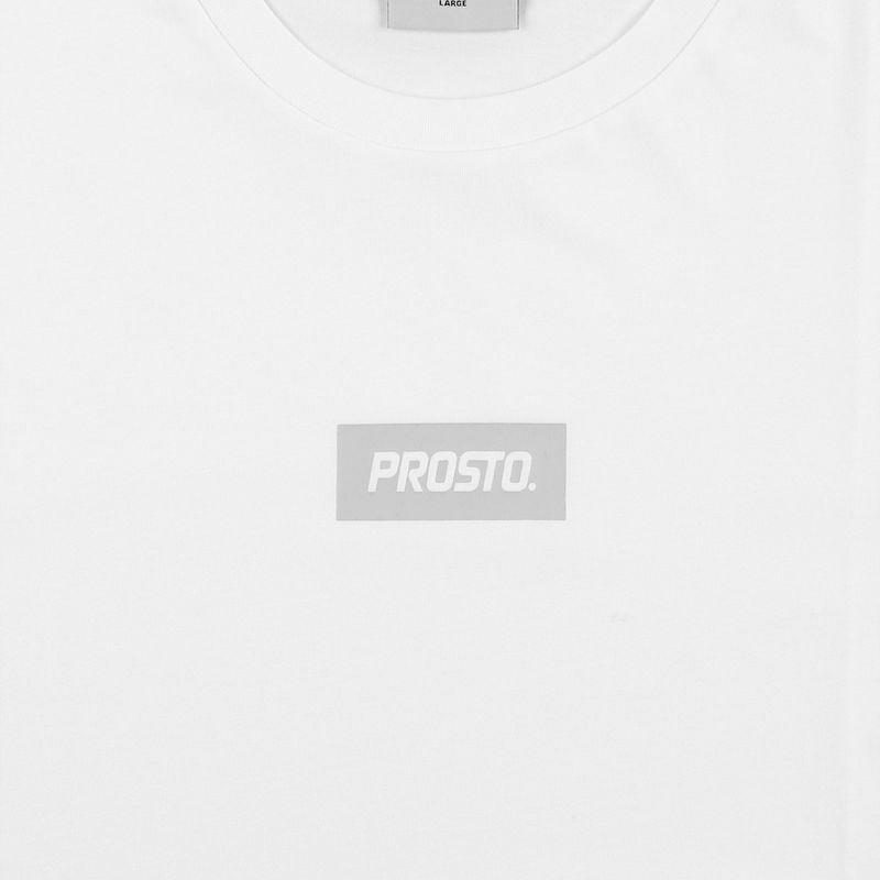Pánske tričko PROSTO Box Logo white 3