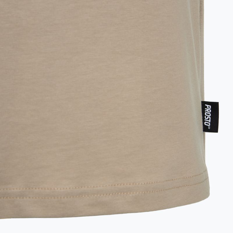 Pánske tričko PROSTO Box Logo beige 4