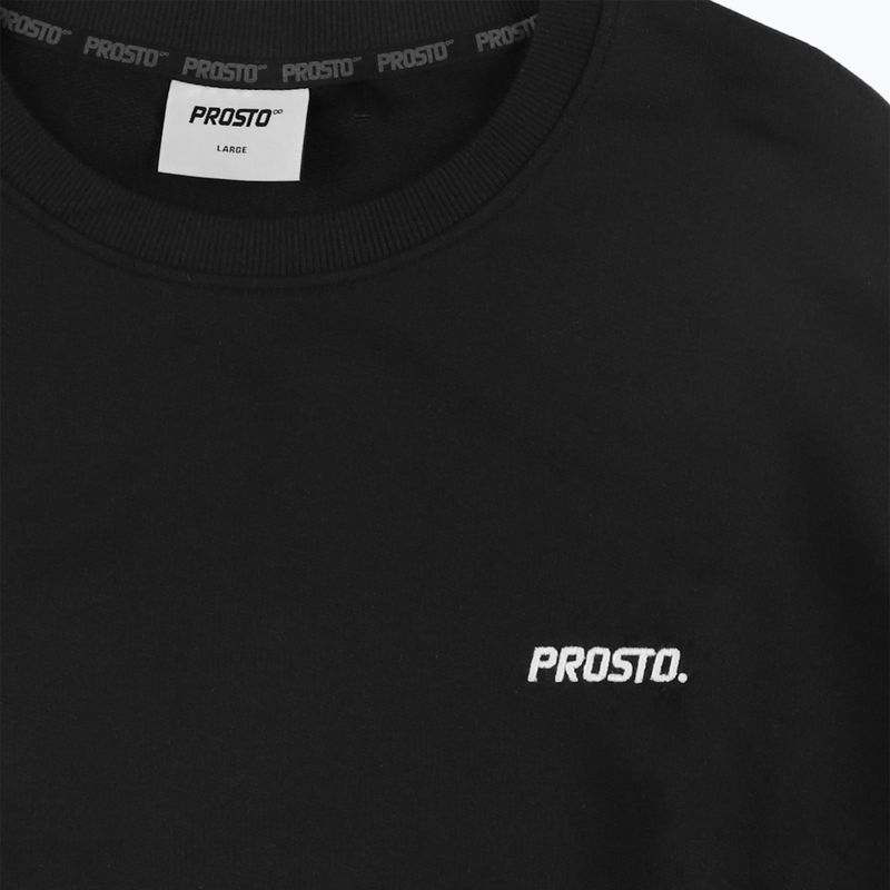 Pánska mikina PROSTO Infinity Logo black 3