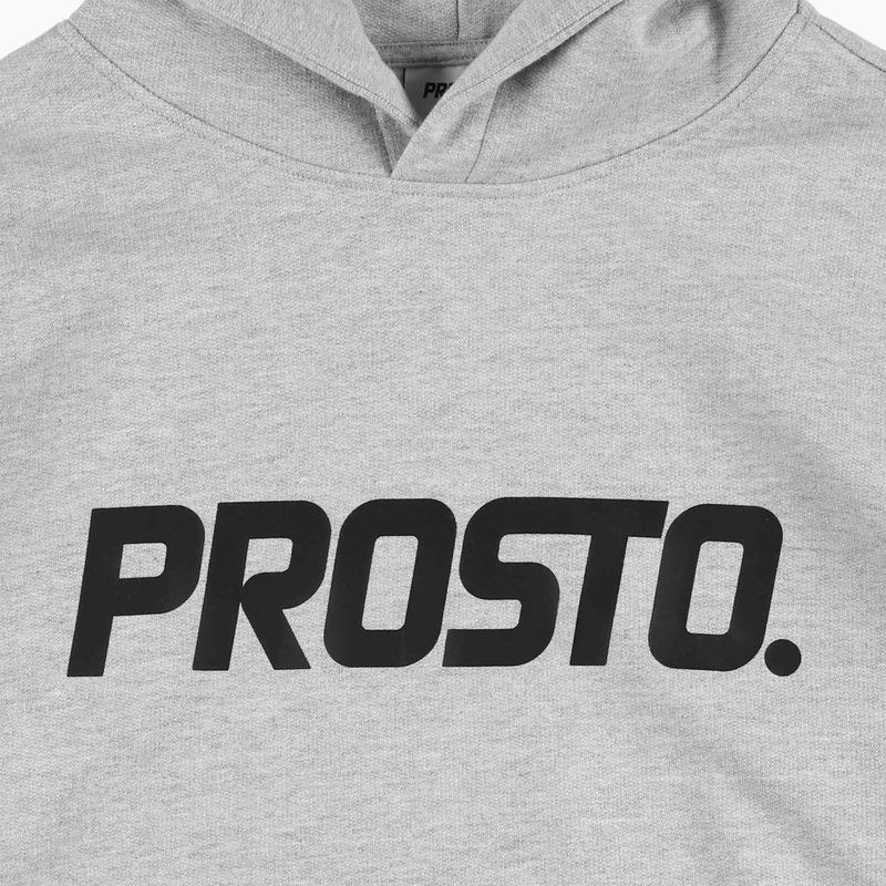 Pánska mikina PROSTO Biolog Hoodie gray 3