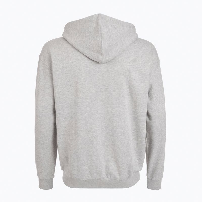 Pánska mikina PROSTO Hoodie Logo Zip gray 2