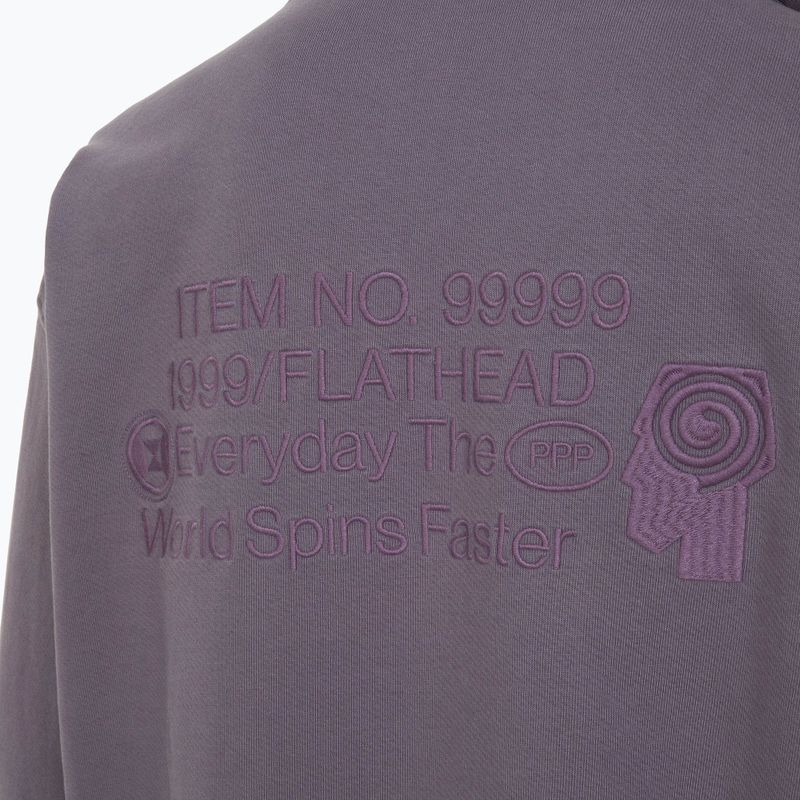 Pánska mikina PROSTO Flathead Hoodie washed lavender 4