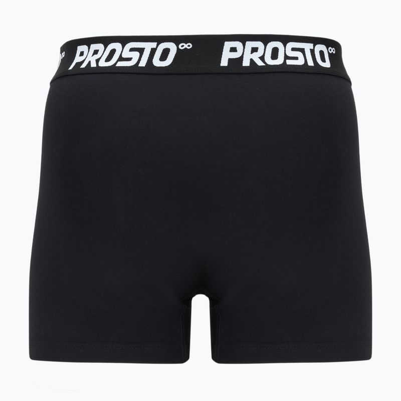Pánske boxerky PROSTO KL252MACC 3 páry black 2