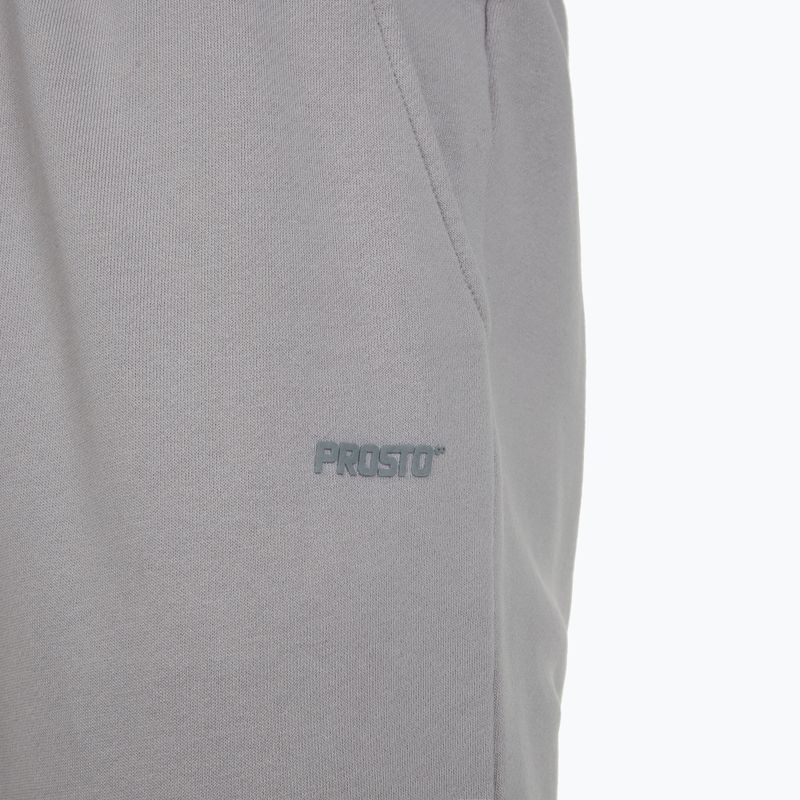 Pánske nohavice PROSTO Big Logo washed gray 5