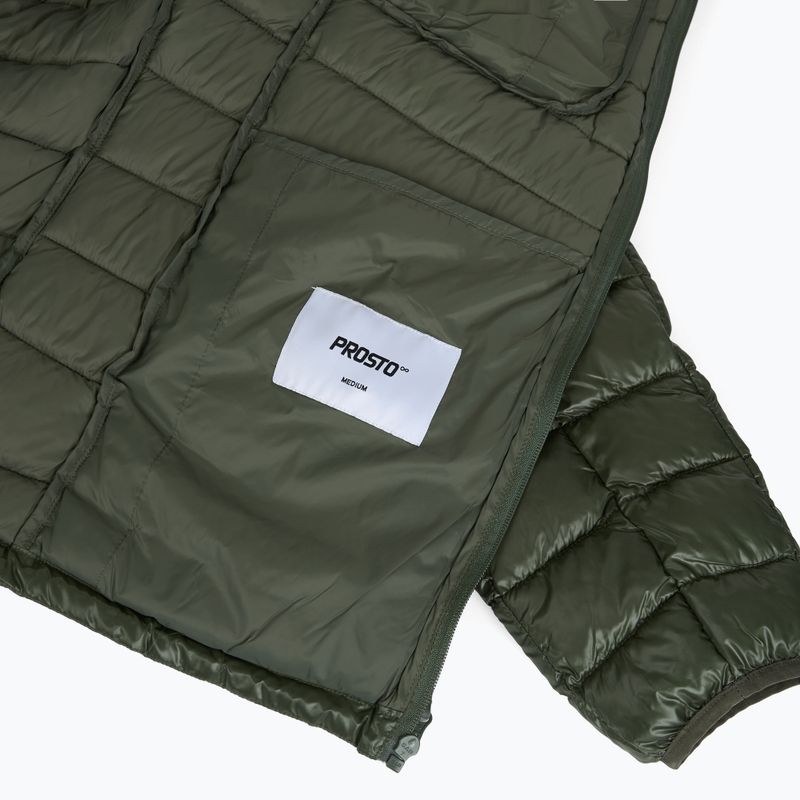 Pánska prechodná bunda PROSTO Lightweight olive green 5