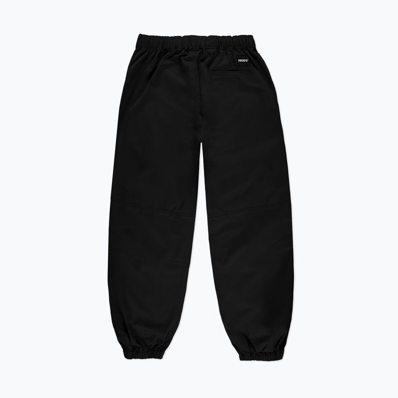 Pánske nohavice PROSTO Jogger Baggy Jeans slate black 2