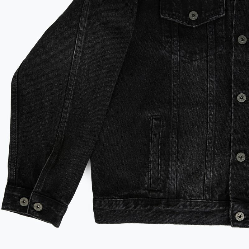 Pánska bunda PROSTO Civil washed black 4