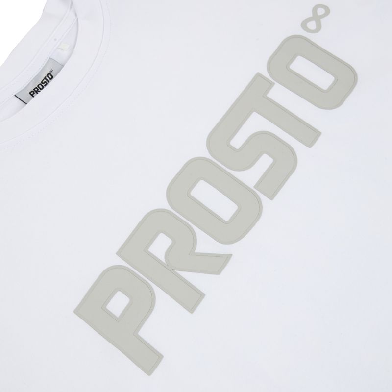 Pánske tričko PROSTO Big Logo white 3