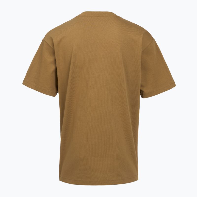 Pánske tričko PROSTO Big Logo cinnamon beige 2