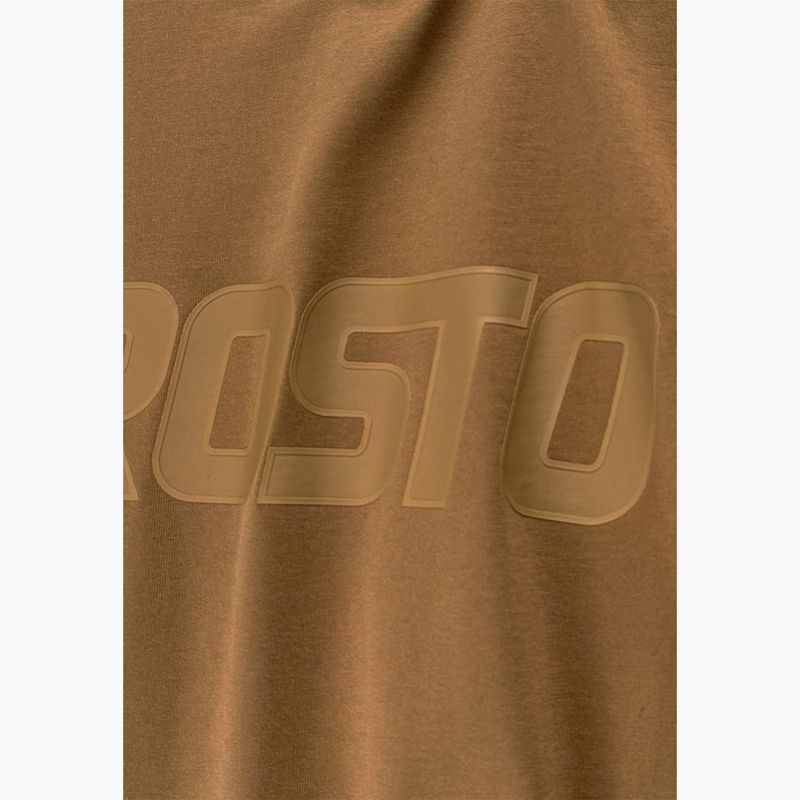 Pánske tričko PROSTO Big Logo cinnamon beige 3