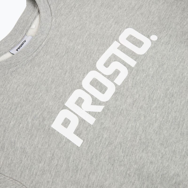 Pánska mikina PROSTO Old Logo Crewneck gray 3