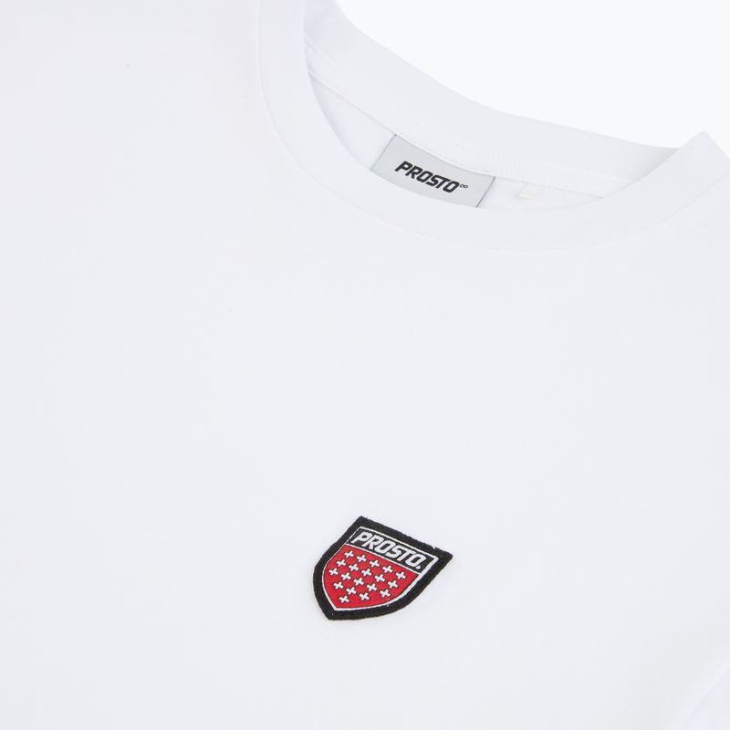 Pánske tričko PROSTO Small Shield white 3