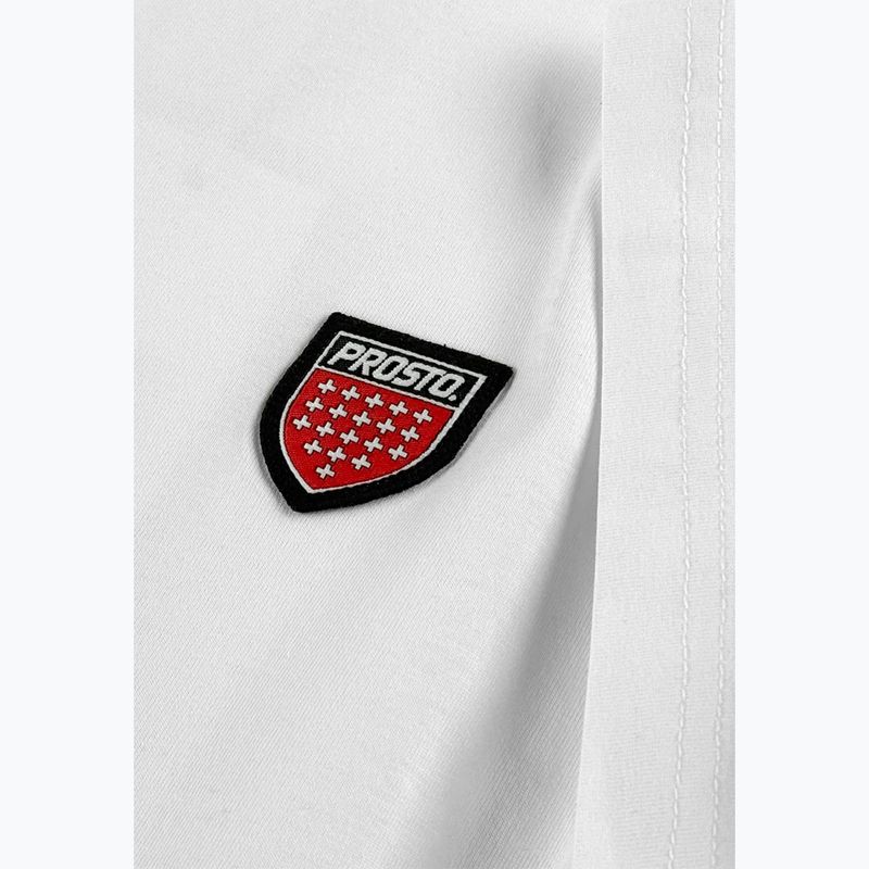 Pánske tričko PROSTO Small Shield white 3