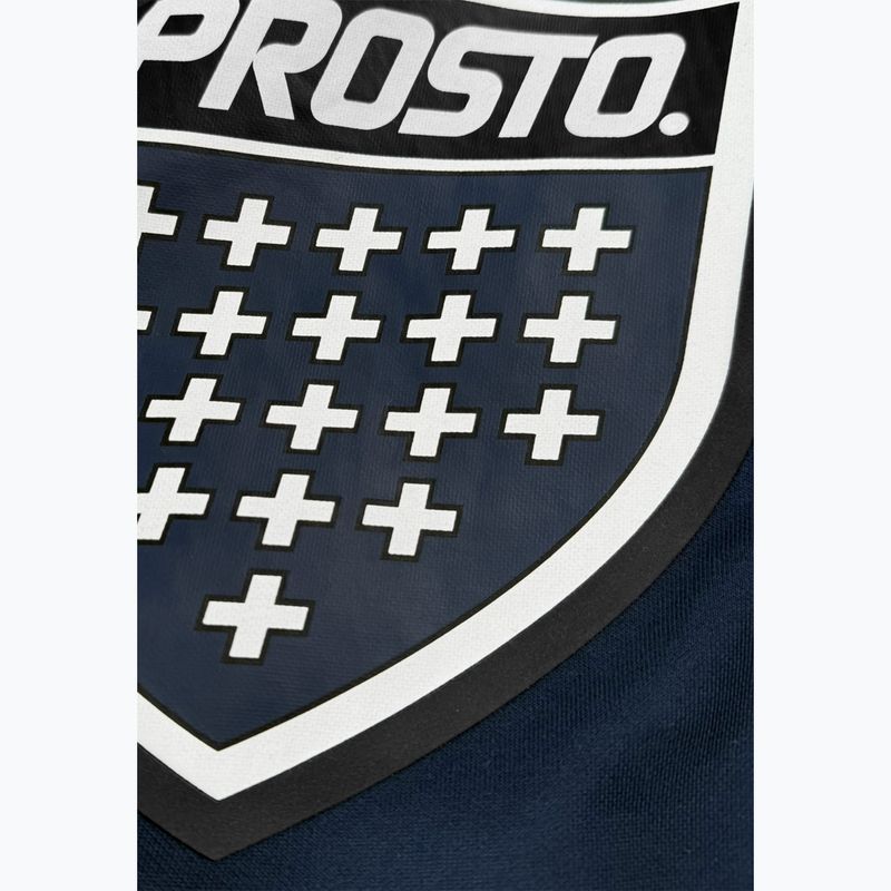 Pánska mikina PROSTO Big Shield Crewneck navy 3