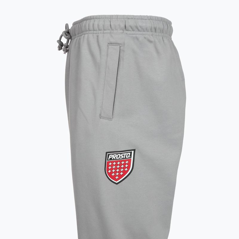 Pánske nohavice PROSTO Big Shield gray 3