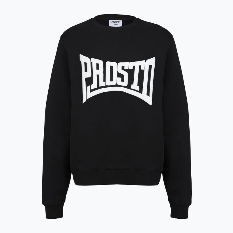 Pánska mikina PROSTO Ever Crewneck black
