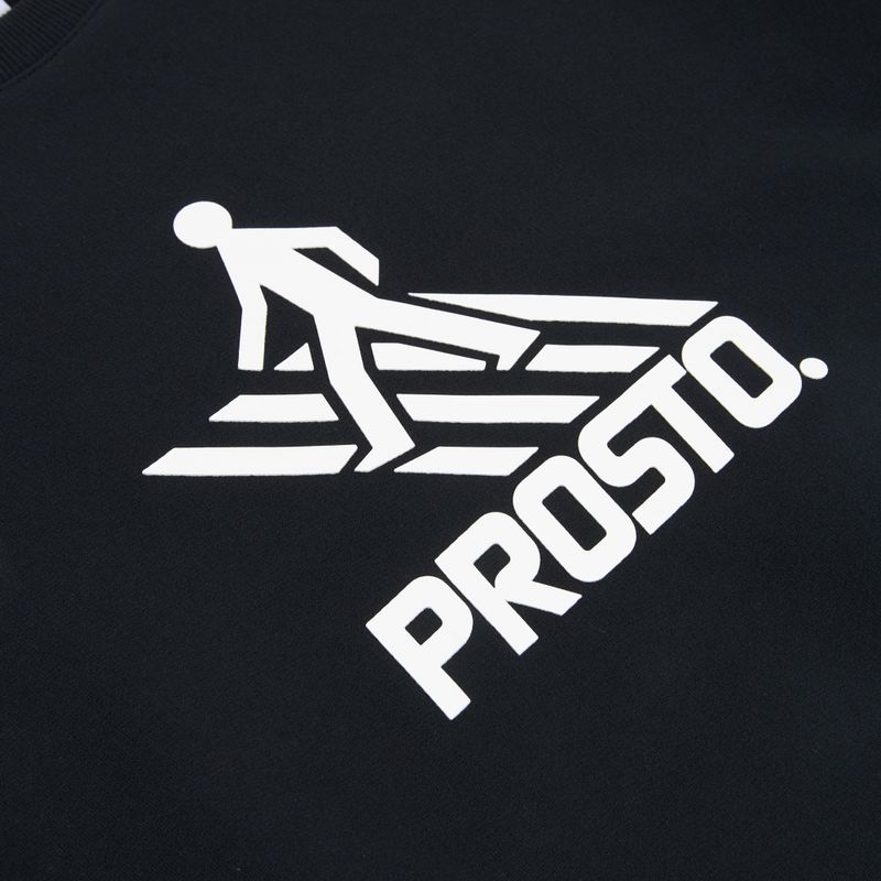 Pánska mikina PROSTO Crossing Crewneck black 3