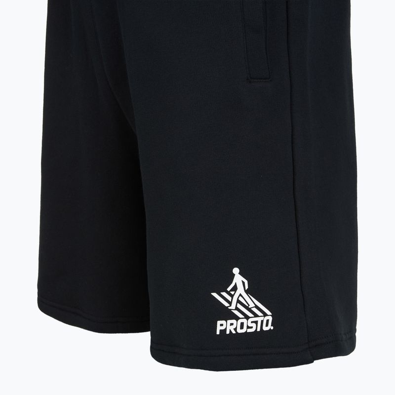 Pánske šortky PROSTO Sweat Crossing black 3