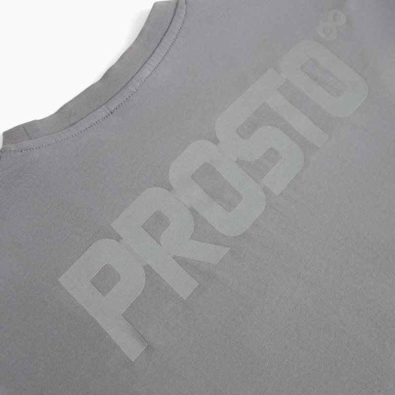 Pánske tričko PROSTO Big Log Infinity gray 4