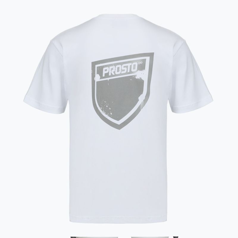 Pánske tričko PROSTO Splash Shield white 2