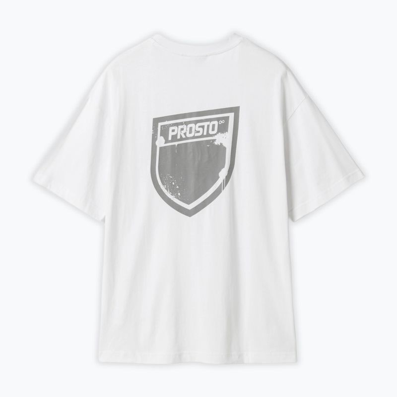Pánske tričko PROSTO Splash Shield white 2