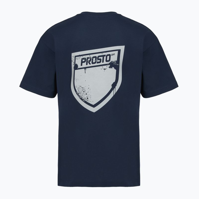 Pánske tričko PROSTO Splash Shield navy blue 2