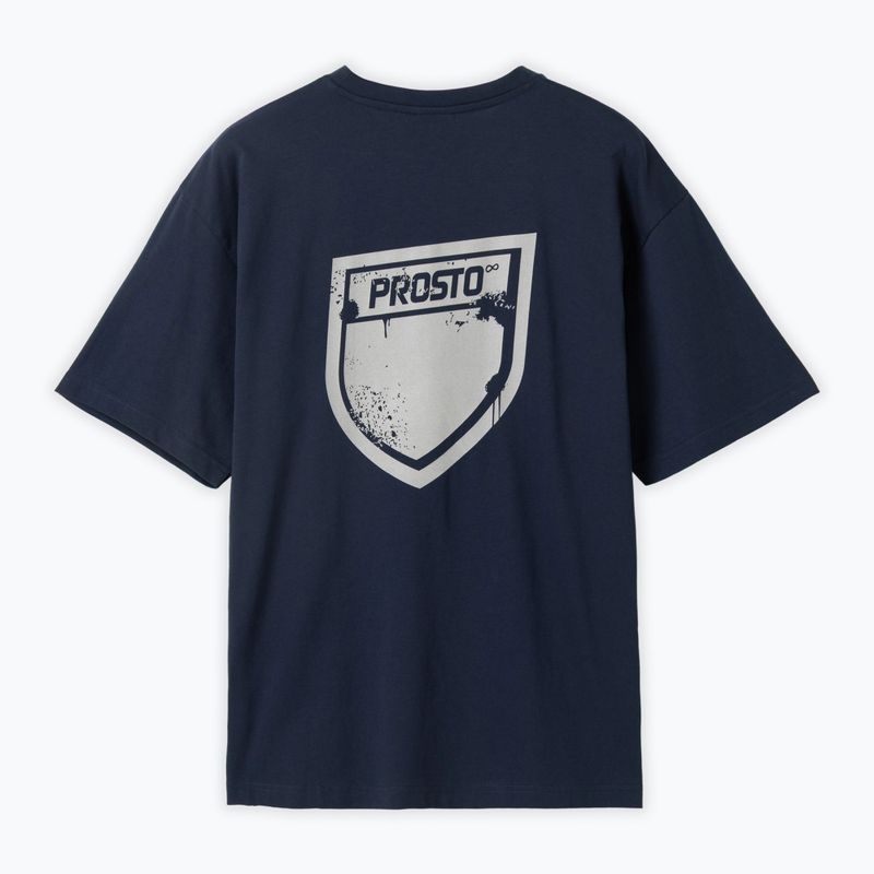 Pánske tričko PROSTO Splash Shield navy blue 2