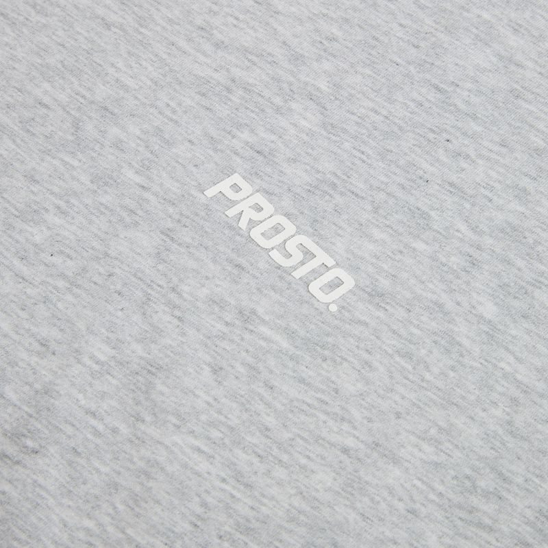 Pánske tričko PROSTO Base grey/melange 4