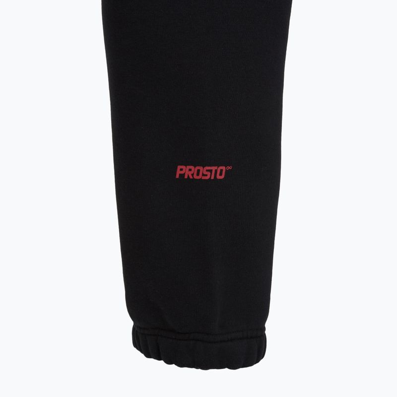 Pánske nohavice PROSTO Bark black 4