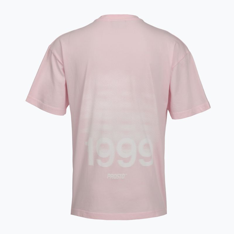 Pánske tričko PROSTO 1999 glitch pink 2