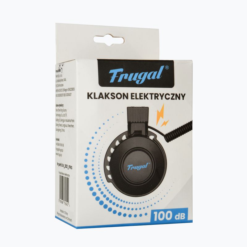 Úsporný elektrický klaksón čierny KY-XA63 3