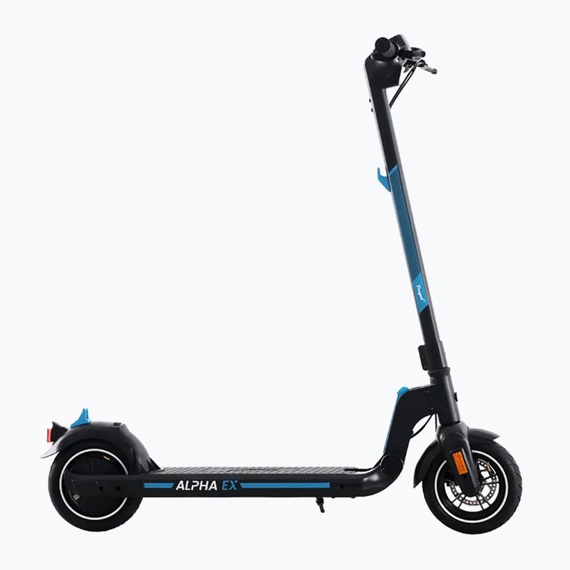 Elektrický skúter Frugal Alpha Ex čierny/modrý 4