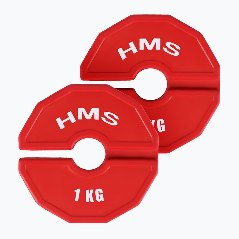 Prídavné kotúče HMS TSN100 2 x 1 kg red