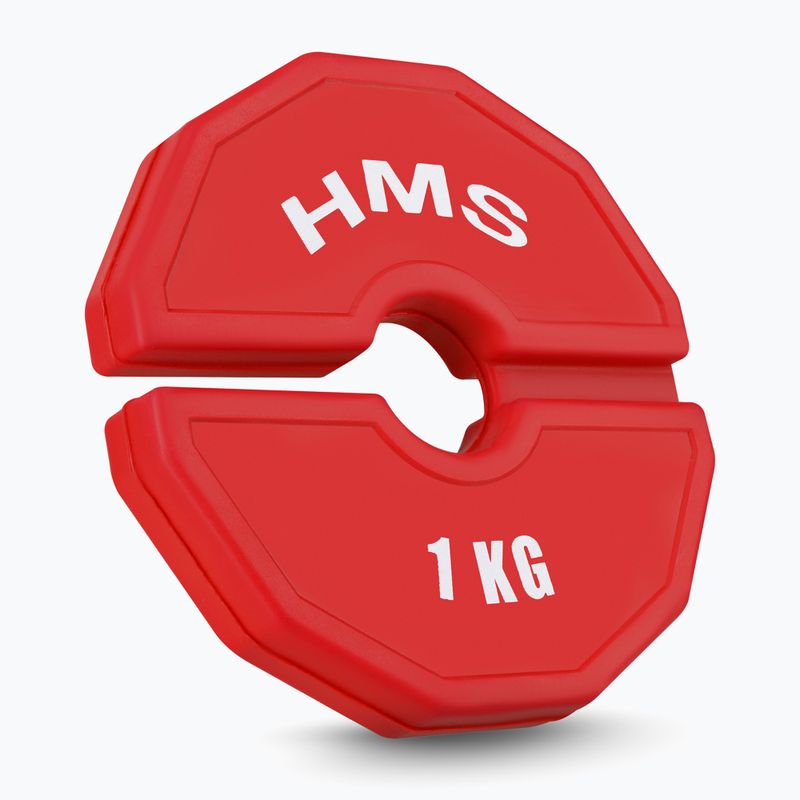 Prídavné kotúče HMS TSN100 2 x 1 kg red 2