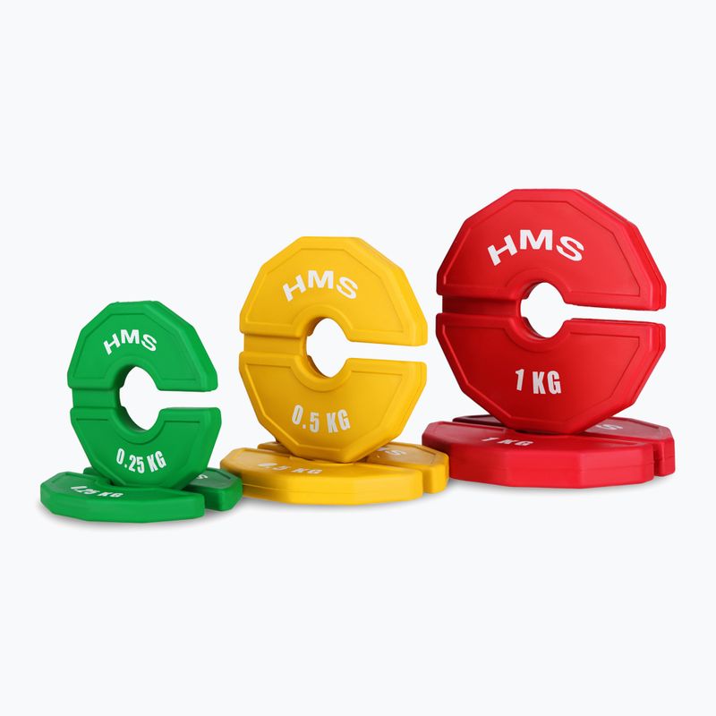 Prídavné kotúče HMS TSN100 2 x 1 kg red 3