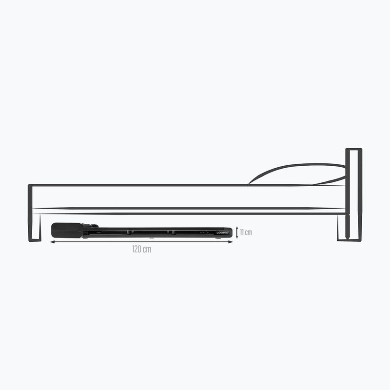 Treadmill electric HMS LOOP10 black 4