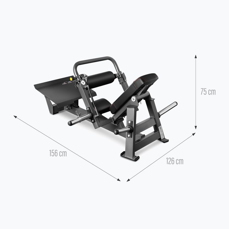 HMS Commercial MHT01 Hip Thrust bench black 3