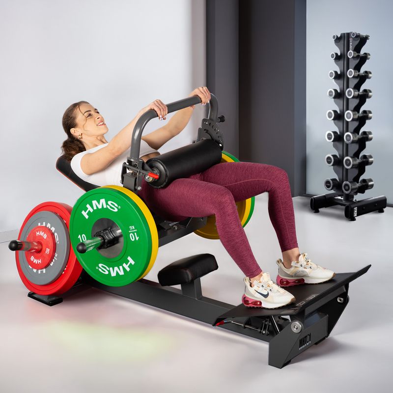 HMS Commercial MHT01 Hip Thrust bench black 7