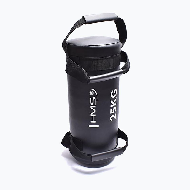 Tréningové vrece HMS WDC25 Power Bag 25 kg čierna 4