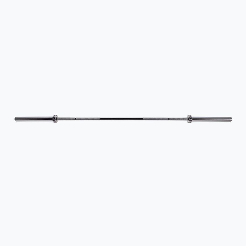 Olympijská tyč  HMS GO900 + svorky ZG1500 Silver Lock Jaw X2 Premium