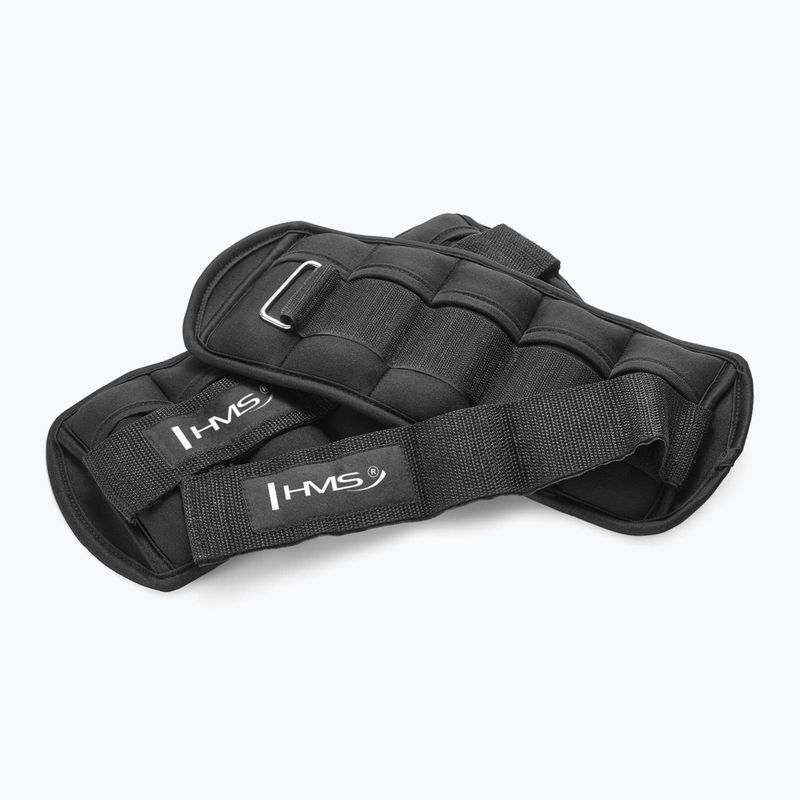 Záťaže na členky a zápästia HMS ONK01 0,5 kg 2 ks black 4