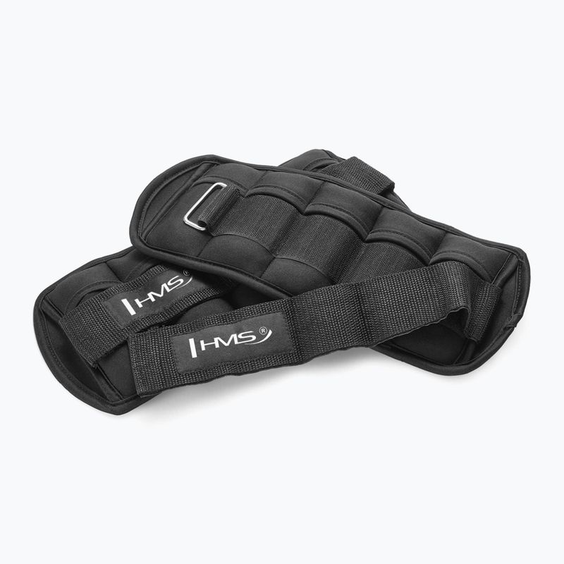 Záťaž na členky a zápästia HMS ONK03 1,5 kg 2 ks čierna 4