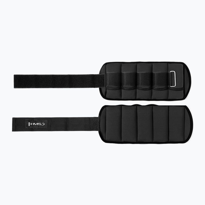 Záťaže na členky a zápästia HMS ONK03 1,5 kg 2 ks black 5