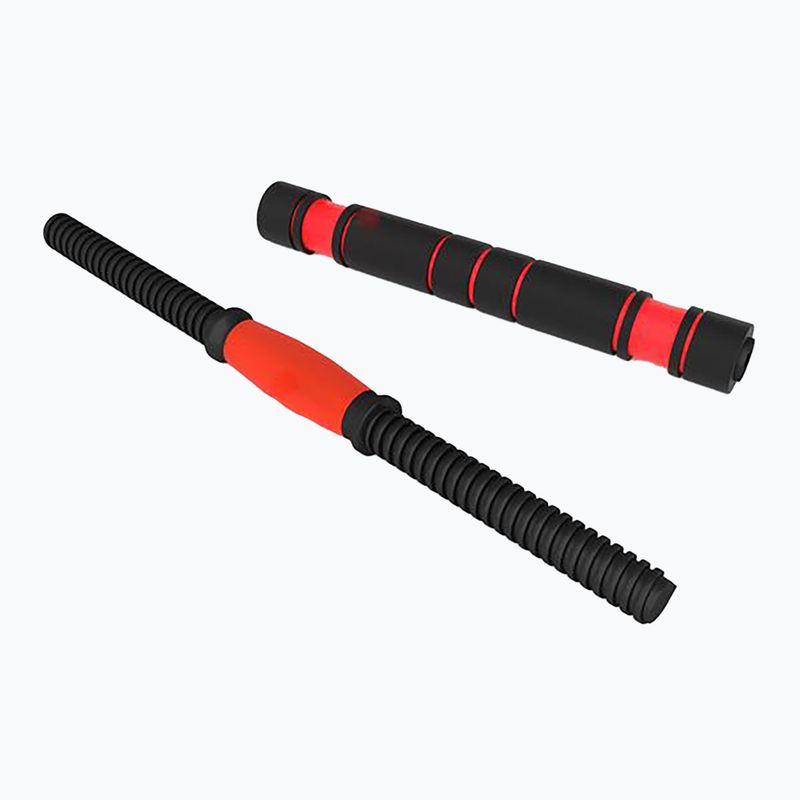 HMS SGN120 Pro Set 6W1 20kg závažia čierna/červená 3