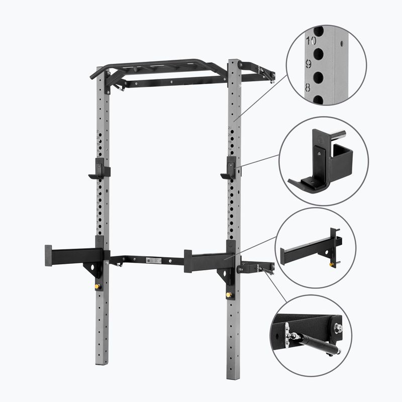 Posilňovacia klietka HMS KLT23 silver 6